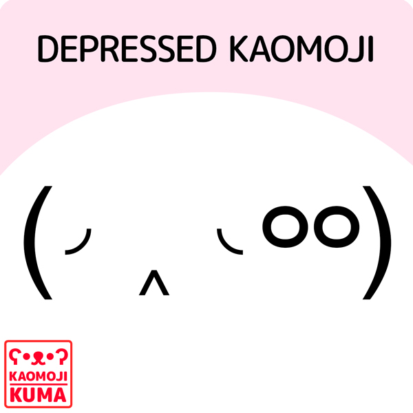 kaomoji depressed